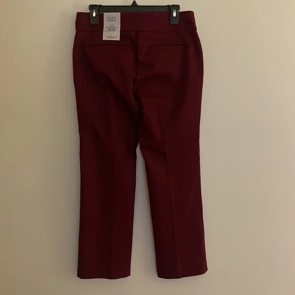 Petite Croft & Barrow® Effortless Stretch Pull-On Bootcut Pants - Picture 5 of 5